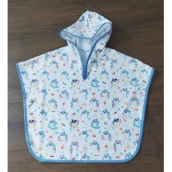 Poncho pression--1-2ans--bain